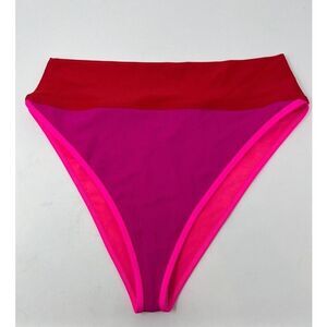 Beach Riot Bikini-and-tankini-bottoms‎ size Large Pink NWT in packaging